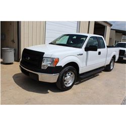2014 FORD F150 Pickup Truck, VIN/SN:1FTEX1CM9EFB18266 - ext. cab, V6 gas, A/T, AC, 63,643 odometer r