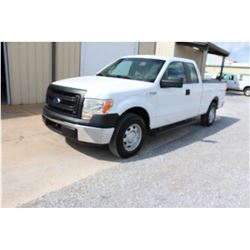 2014 FORD F150 Pickup Truck, VIN/SN:1FTEX1CM9EFC09604 - ext. cab, V6 gas, A/T, AC, 64,658 odometer r