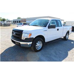 2014 FORD F150 Pickup Truck, VIN/SN:1FTEX1CM5EFB18278 - ext. cab, V6 gas, A/T, AC, 68,271 odometer r