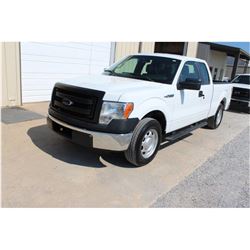 2013 FORD F150 Pickup Truck, VIN/SN:1FTEX1CM1DFC14116 - ext. cab, V6 gas, A/T, AC, 49,754 odometer r