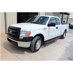 2013 FORD F150 Pickup Truck, VIN/SN:1FTEX1CM2DKE99688 - ext. cab, V6 gas, A/T, AC, 57,001 odometer r