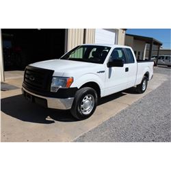 2012 FORD F150 Pickup Truck, VIN/SN:1FTEX1CM2CFC04015 - ext. cab, V6 gas, A/T, AC, 43,980 odometer r