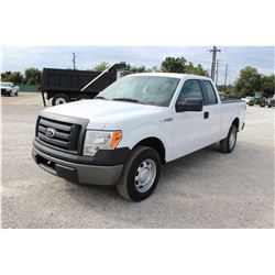 2012 FORD F150 Pickup Truck, VIN/SN:1FTEX1CM6CFB36754 - ext. cab, V6 gas, A/T, AC, 44,818 odometer r