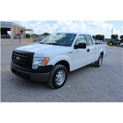2012 FORD F150 Pickup Truck, VIN/SN:1FTEX1CM5CFB27074 - ext. cab, V6 gas, A/T, AC, 45,107 odometer r