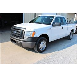 2012 FORD F150 Pickup Truck, VIN/SN:1FTEX1CM8CFB36772 - ext. cab, V6 gas, A/T, AC, 83,918 odometer r