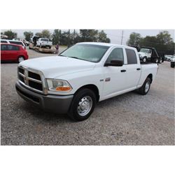 2011 DODGE 2500 Pickup Truck, VIN/SN:3D7TP2CT6BG628384 - crew cab, V8 gas, A/T, AC, Tommy Gate lift 