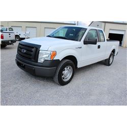 2011 FORD F150 Pickup Truck, VIN/SN:1FTEX1CM9BFB17842 - ext. cab, V6 gas, A/T, AC, 50,296 odometer r