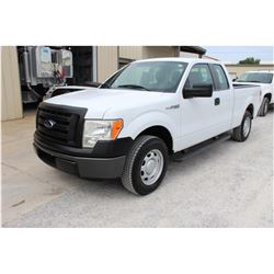 2011 FORD F150 Pickup Truck, VIN/SN:1FTEX1CM9BFB05397 - ext. cab, V6 gas, A/T, AC, 52,807 odometer r