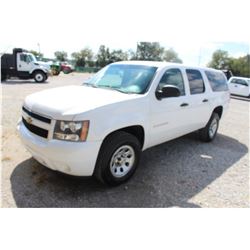 2013 CHEVROLET SUBURBAN SUV, VIN/SN:1GNSK5E78DR277199 - 4x4, V8 gas, A/T, AC, 101,948 odometer readi