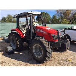2014 MASSEY FERGUSON 5612 Farm Tractor, VIN/SN:D357006 - MFWD, 3 PTH, PTO, triple remote, 14.9R24 fr