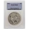 Image 1 : 1923 $1 Peace Silver Dollar Coin PCGS MS63