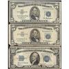 Image 1 : Lot of (3) 1934 & 1953 Silver Certificate Notes