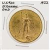 Image 1 : 1922 $20 Saint Gaudens Double Eagle Gold Coin