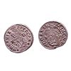 Image 1 : Lot of (2) 1540-1590 KB Hungary Ferdinand I - Madonna & Child Silver Denar Coins
