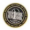 Image 2 : .999 Silver New York New York Hotel & Casino $10 Limited Edition Gaming Token