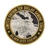 Image 1 : .999 Silver Silver City Las Vegas, Nevada $10 Limited Edition Gaming Token