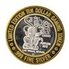 Image 2 : .999 Silver Silver City Las Vegas, Nevada $10 Limited Edition Gaming Token
