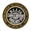 Image 2 : .999 Silver Ellis Island Casino & Brewery Las Vegas $10 Limited Edition Gaming T