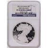 Image 1 : 2012-W $1 American Silver Eagle Coin NGC PF70 Ultra Cameo First Release