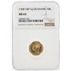 Image 1 : 1908 VBP GJ Denmark 10 Kroner Gold Coin NGC MS63