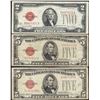 Image 1 : Lot of 1928 $2 & (2) 1928 $5 Legal Tender Notes