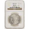 Image 1 : 1899-S $1 Morgan Silver Dollar Coin NGC MS65+