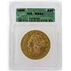 Image 1 : 1896 $20 Liberty Head Double Eagle Gold Coin ICG MS61