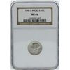 Image 1 : 1945-S Micro S Mercury Dime Coin NGC MS66