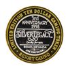 Image 2 : .999 Silver Silver Legacy Reno, Nevada $10 Casino Limited Edition Gaming Token