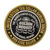 Image 1 : .999 Silver Golden Nugget Las Vegas $10 Casino Limited Edition Gaming Token