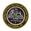 Image 2 : .999 Silver MGM Grand Las Vegas $10 Casino Limited Edition Gaming Token