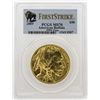 Image 1 : 2009 $50 American Gold Buffalo Coin PCGS MS70 First Strike