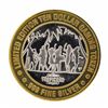 Image 2 : .999 Fine Silver Tropicana Las Vegas $10 Casino Limted Edition Gaming Token