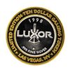 Image 2 : .999 Silver Luxor Las Vegas Nevada $10 Casino Limited Edition Gaming Token