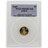 Image 1 : 1990-P $5 American Gold Eagle Proof Coin PCGS PR69DCAM