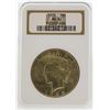 Image 1 : 1925 $1 Peace Silver Dollar Coin NGC MS65