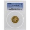 Image 1 : 1878 $3 Indian Princess Head Gold Coin PCGS AU55