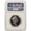 Image 2 : 1985 Noble Isle of Man Silver Coin NGC MS69