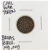 Image 1 : 1863 Civil War Token Broas Bro Army and Navy New York