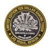 Image 2 : .999 Silver Rio Suite Hotel & Casino $10 Casino Limited Edition Gaming Token