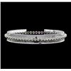 Image 2 : 14KT White Gold 1.50ctw Diamond Tennis Bracelet