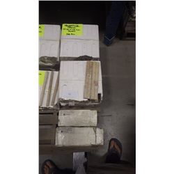 5" X 30.5" X 2.5 ?? HONED TRAVERTINE CROWN, 100 PCS