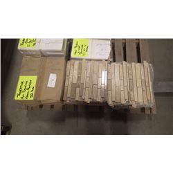 12" X 12" TRAVERTINE MINI PLANKING MOSAIC POLISHED, 52 PCS