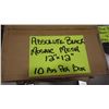 Image 2 : 12" X 12" BLACK LIMESTONE MOSAIC POLISHED 1" X 1", 1"  2", 57 PCS