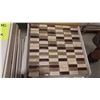 Image 1 : 12" X 12" GLASS MOSAIC - VL - 002/PM, 48 PCS