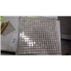 Image 1 : 12" X 12" WHITE WOODRIDGE MOSAIC POLISHED 5/8" X 5/8", 50 PCS