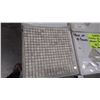 Image 1 : 12" X 12" WHITE WOODRIDGE MOSAIC POLISHED 5/8" X 5/8", 50 PCS