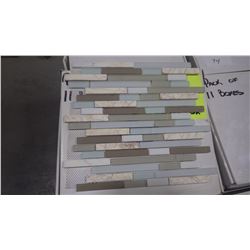 12" X 12" GLASS MOSAIC DM-005, 60 PCS