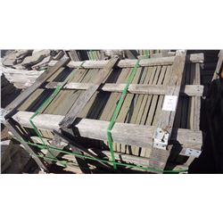 12" X 24" X 1" MULTICOLOUR PAVERS, 35 PCS