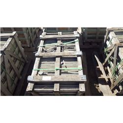 12" X 24" X 1" MULTICOLOUR PAVERS, 35 PCS